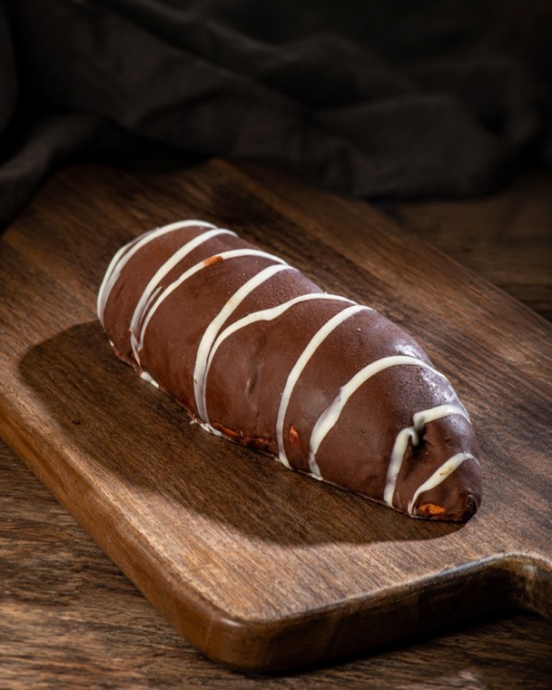 Napolitana de chocolate artesana